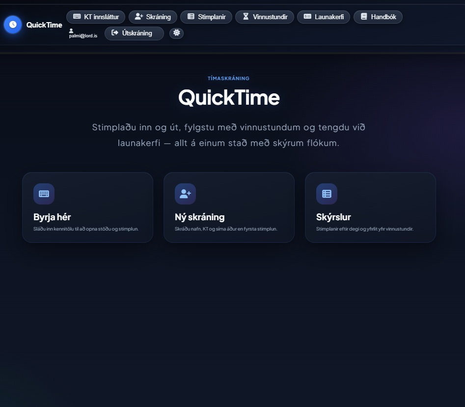 QuickTime — skjámynd 2